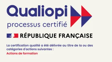 Certificat Qualiopi délivré à CER Rouen Normandie au titre des actions de formation