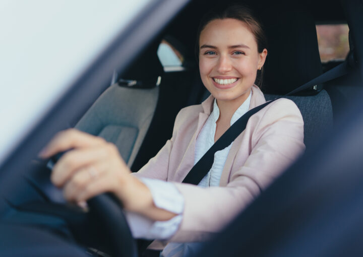 Femme au volant