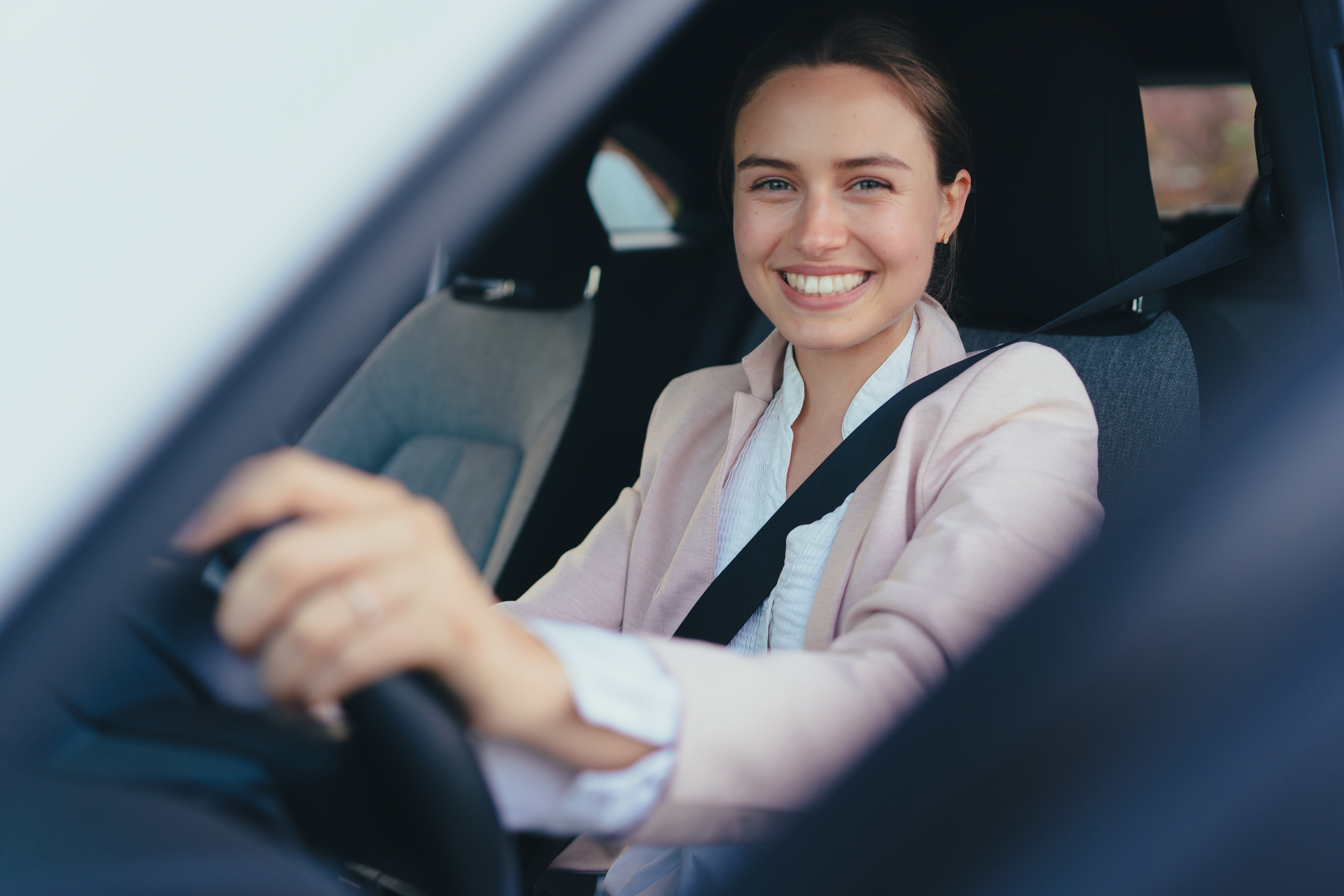 Femme au volant